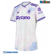 Camisa de Futebol Aston Villa Jadon Sancho #19 Equipamento Alternativo Mulheres 2025-26 Manga Curta
